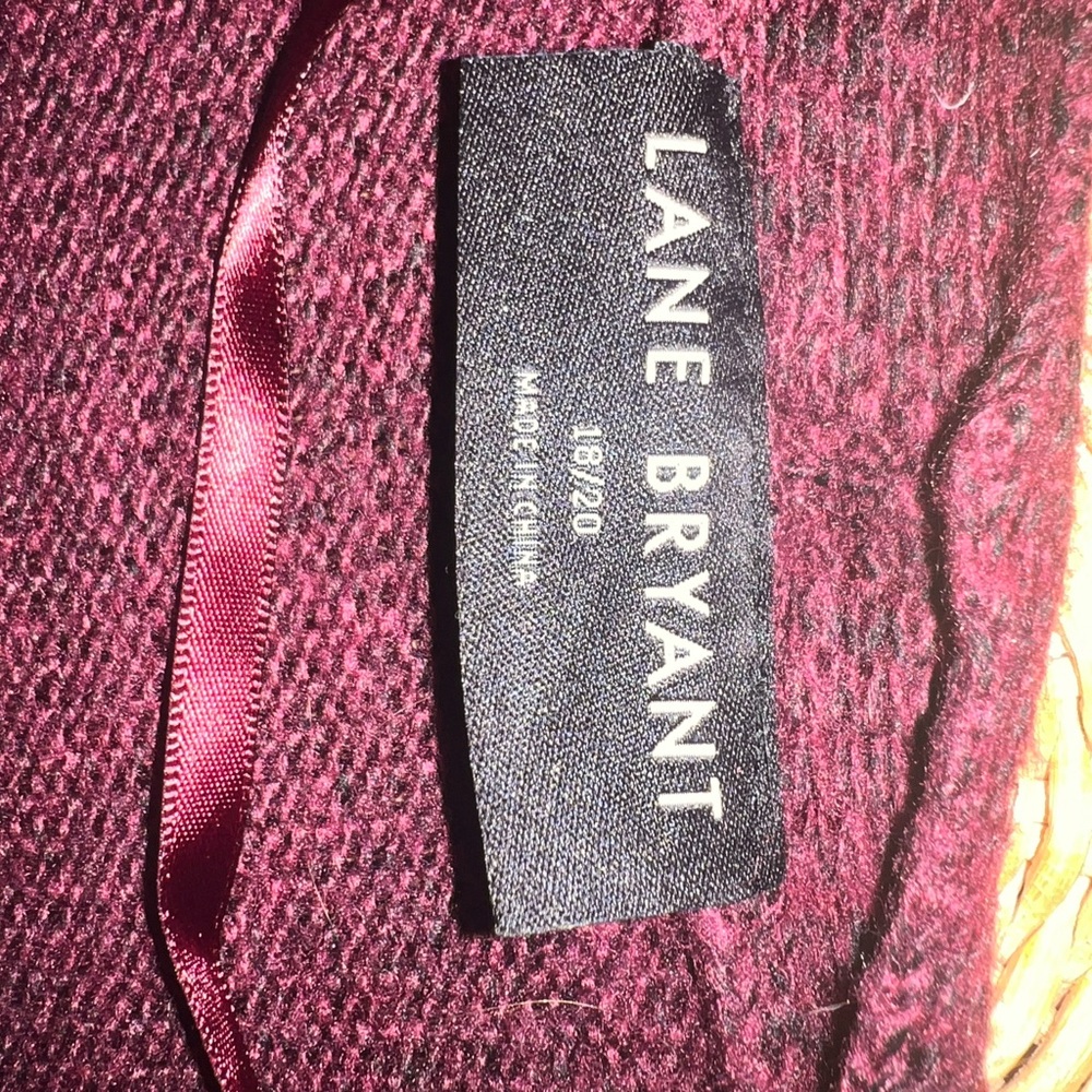 Lane Bryant Multi Colored Open Front Cardigan Sty… - image 4